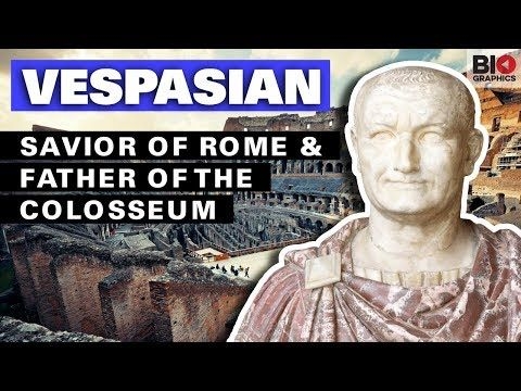 Vespasian: Savior of Rome  Father of the Colosseum