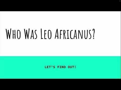 Who Was Leo Africanus?