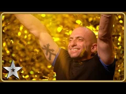 GOLDEN BUZZER for Paul Nunnari#39;s MESMERISING silk routine! | Auditions | BGT 2026