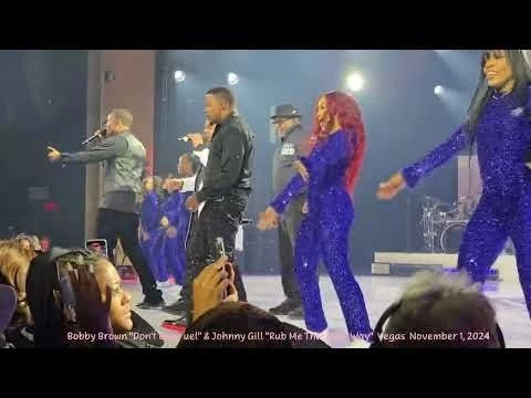 Bobby Brown quot;Don#39;t Be Cruelquot;  Johnny Gill quot;Rub You the Right Wayquot; VEGAS 11/01/24 They Still Got It!