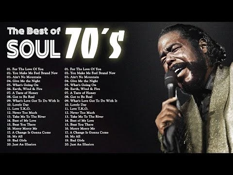 Barry White, Al Green  Marvin Gaye: The Best of 70s Soul Music