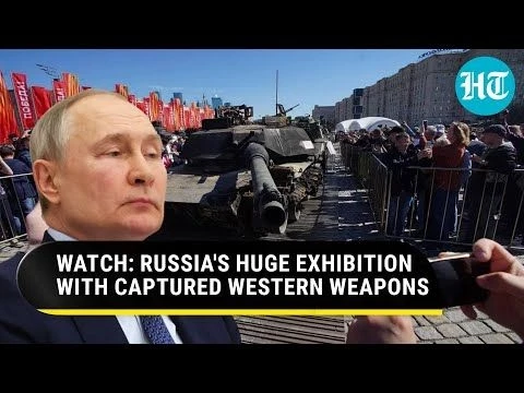 Putin Rubs Salt On West#39;s Wounds With Show On Weapons Taken From Ukraine; Watch What#39;s On Display
