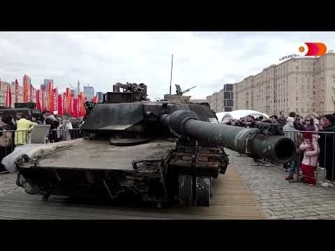 Russia exhibits Western #39;trophy#39; tanks captured in Ukraine | REUTERS