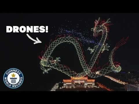 Incredible Drone Display is World’s Biggest Ever - Guinness World Records