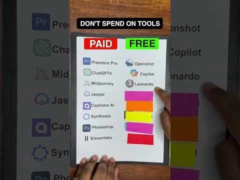 PAID vs FREE AI Tools | Best Free AI Tools