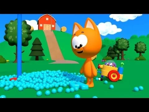 Kitty#39;s Games  - Learning colors with Kitten all series -   compilation  - premiere on the channel