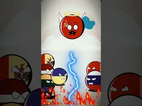 Soviet family then and now  #countryballs #russia #ukraine #ussr #kazakhstan