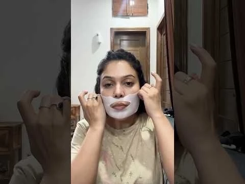 Trying Biodance collagen real deep mask