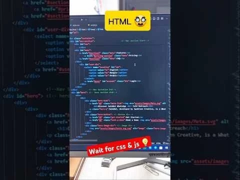HTML vs CSS  JavaScript || Html vs css js website design and development #html #coding #javascript