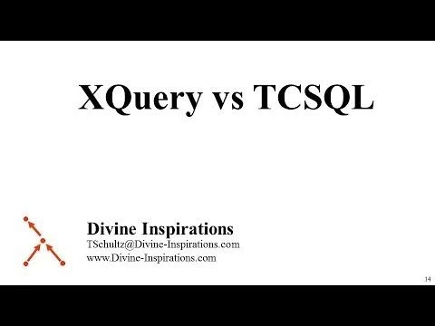 XQuery vs TCSQL