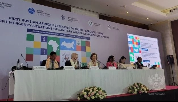 Russia launches first epidemic response drills in Africa Russia launches first epidemic response drills in Africa