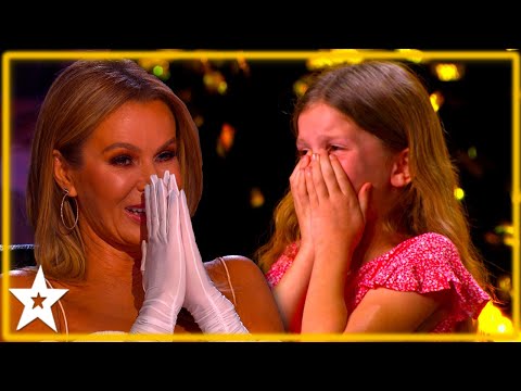 Young Girl Wins the GOLDEN BUZZER With Her POWERFUL Voice on Britain#39;s Got Talent 2023!