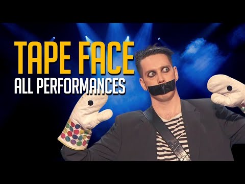Tape Face All Performances On America#39;s Got Talent and Champions! #TAPEFACE