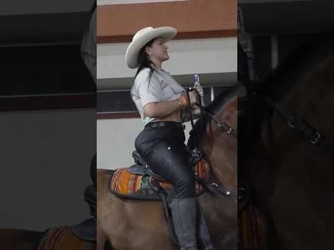 Stunning Cowgirls Riding #rodeo #colombia #horseriding #beautifulwomen #horsebackriding #curvy