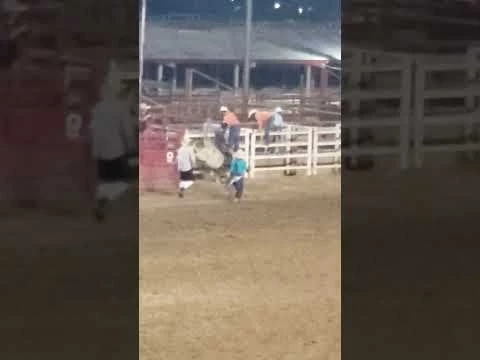 midwest invitational black rodeo bullriding champ
