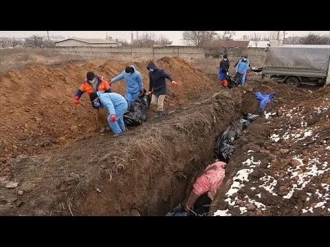 Братские могилы в Мариуполе