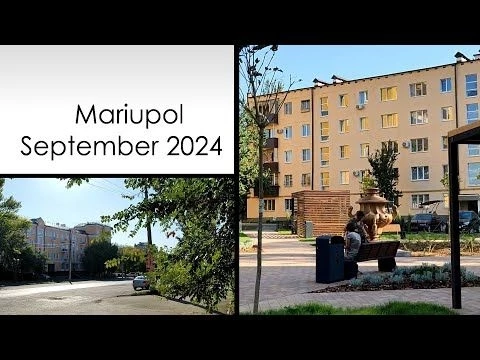 Мариуполь. Сентябрь 2024. От пер.Аносова до Тульского проспекта (Азовстальской)