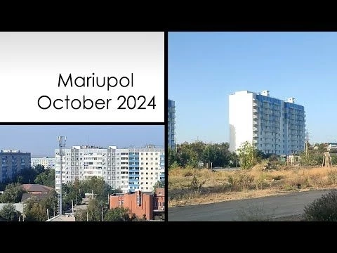 Мариуполь. Октябрь 2024. Микрорайон Восточный. Mariupol. October 2024
