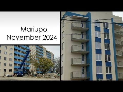 Мариуполь. Ноябрь 2024. Левый берег по просьбам и не только. Mariupol. November 2024