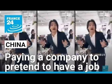 These Chinese companies make you pay a small fee to pretend to have a job • FRANCE 24 English
