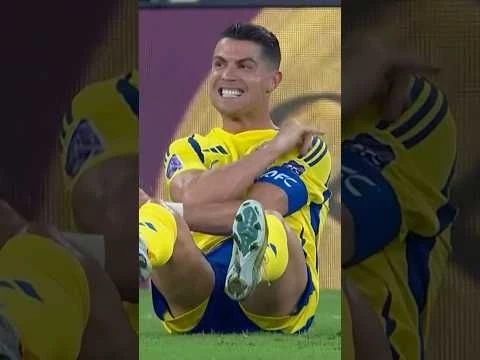So close yet so far for Ronaldo ...