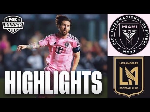 Inter Miami Vs. LAFC Highlights | CONCACAF Champions Cup | FOX Soccer