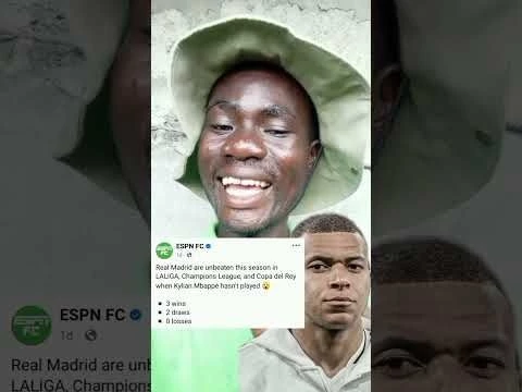 ESPN:  Real Madrid is unbeaten without  mbappé in the Champions League, La Liga and Copa del Rey