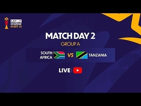 South Africa vs Tanzania - U-20 AFRICA CUP OF NATIONS