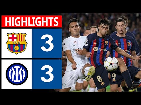 HIGHLIGHT (3-3) | Barcelona vs Inter Milan | SEMI-FINAL | Champions League 2024/25 | Ucl Live Stream