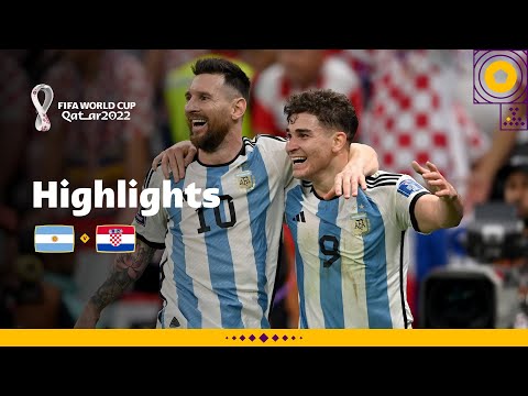 MESSI MAGIC  ALVAREZ SOLO GOAL!  | Argentina v Croatia | Semi-Final | FIFA World Cup Qatar 2022