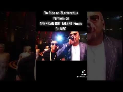 Flo Rida an 3LetterzNuk perform on America Got Talent finale on NBC #3letterznuk #Flo #explore #agt