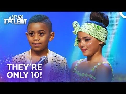 10 Years Old Ethan and Ciara#39;s Unforgettable Dance! | South Africa#39;s Got Talent