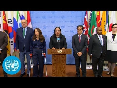 Non-permanent members of the Security Council on Gaza - Joint Security Council Media Stakeout