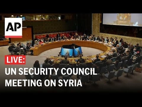 LIVE: UN Security Council meeting on Syria