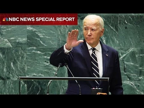 FULL SPEECH: Watch Joe Biden#39;s final address to United Nations General Assembly