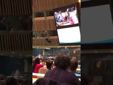QnA at the Global Engagement Summit at the United Nations Headquarters