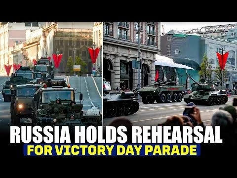 Moscow holds rehearsal for military parade to mark 80 years since World War Two victory | Army