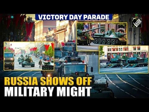 WATCH: Russia shows off Military Might ahead of Victory Day parade in Moscow