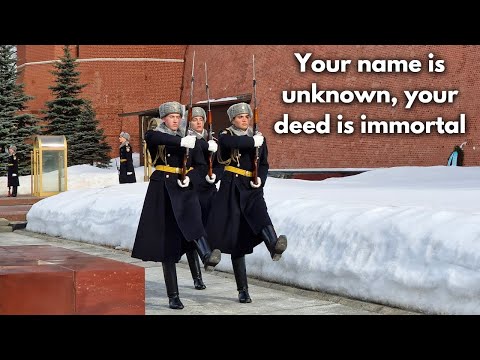 The Changing of the Guard at the Moscow Kremlin