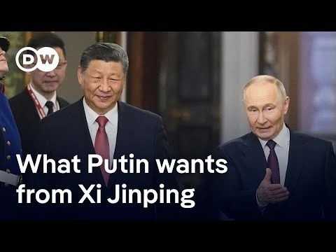 Putin and Xi meet at Kremlin | DW News