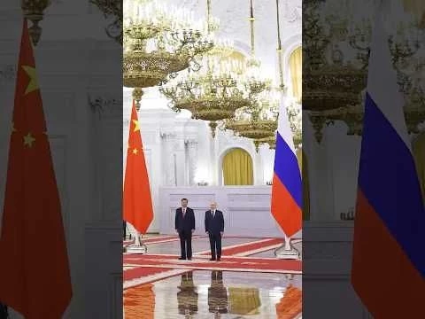 Putin Welcomes China#39;s Xi to Kremlin for State Visit