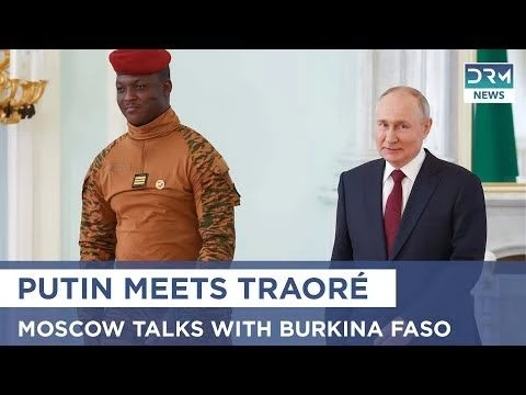 Putin Meets Burkina Faso’s Ibrahim Traoré in Moscow | Russia-Africa Diplomacy | AC1Z
