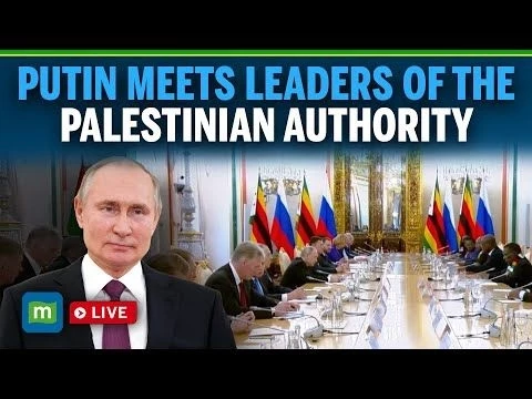 LIVE: Putin meets leaders of the Palestinian Authority, Zimbabwe and Burkina Faso in Moscow | N18G