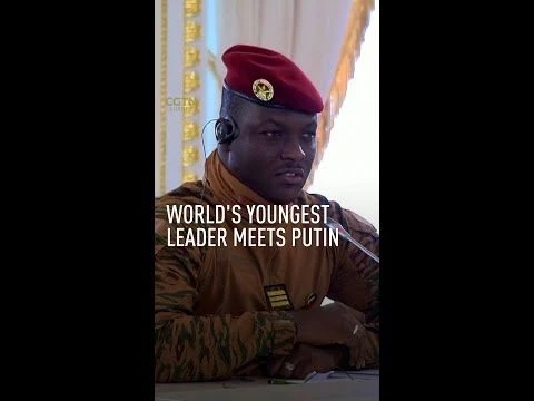 The world#39;s youngest leader meets Putin
