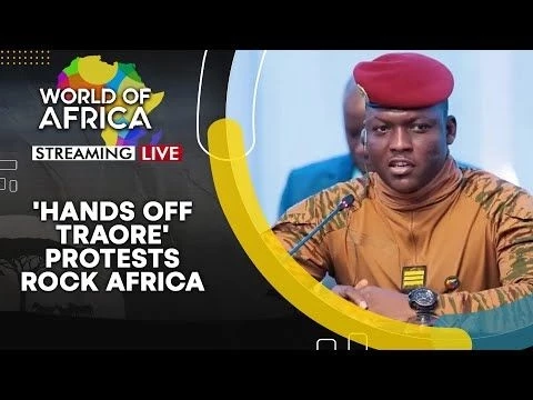 World Of Africa LIVE: #39;Hands Off Traore#39; Protests After Foiled Coup Against Burkina Faso Leader
