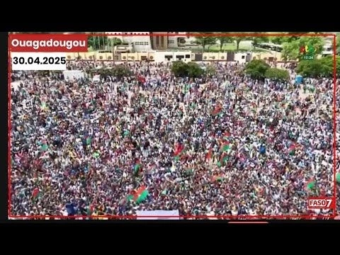 Meeting de soutien au Capitaine Ibrahim Traoré : La mobilisation à Ouagadougou