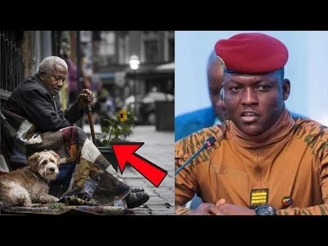 IBRAHIM TRAORÉ CRIES AFTER MEETING FORMER TEACHER LIVING ON THE STREETS