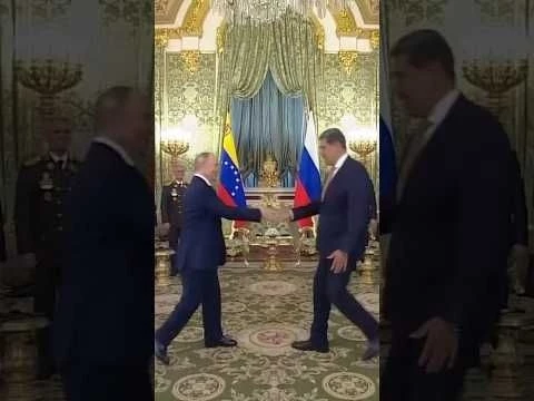 Putin Meets Venezuela#39;s Maduro at Kremlin in Moscow