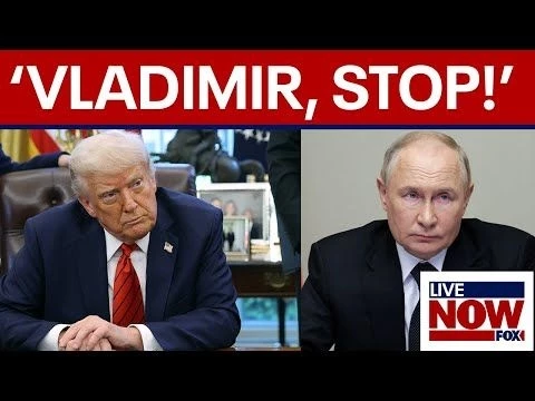 President Trump urges Vladmir Putin to #39;STOP!#39; after Kyiv attack