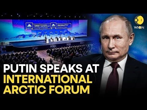 Putin LIVE: Russia#39;s Vladimir Putin Speaks At International Arctic Forum | Ukraine War | WION LIVE